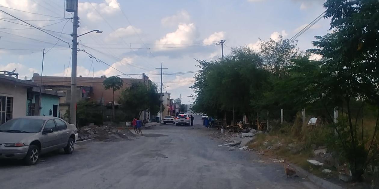 El hombre resultó herido en el brazo derecho, por lo que fue trasladado al Hospital Universitario. Foto: Vianca Treviño