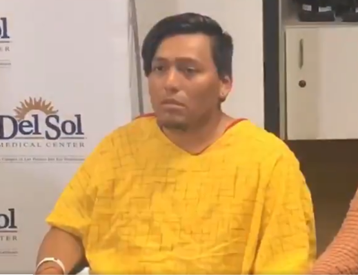 Lizarde será sometido a una cuarta cirugía, pues tiene riesgo de infección en la pierna derecha a consecuencia de las heridas de bala. (Especial)
