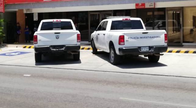 Robo a banco de Tampico (Foto/Jesús Alberto Garcíaa)