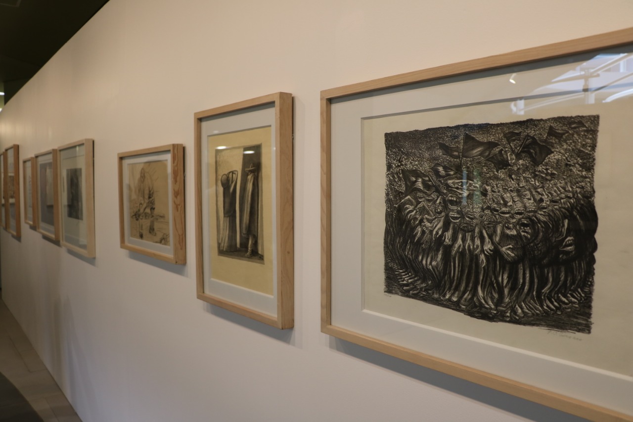 Es una selección de 180 piezas que conformó el artista Francisco Toledo en los últimos 30 años. Foto: Gustavo Mendoza
