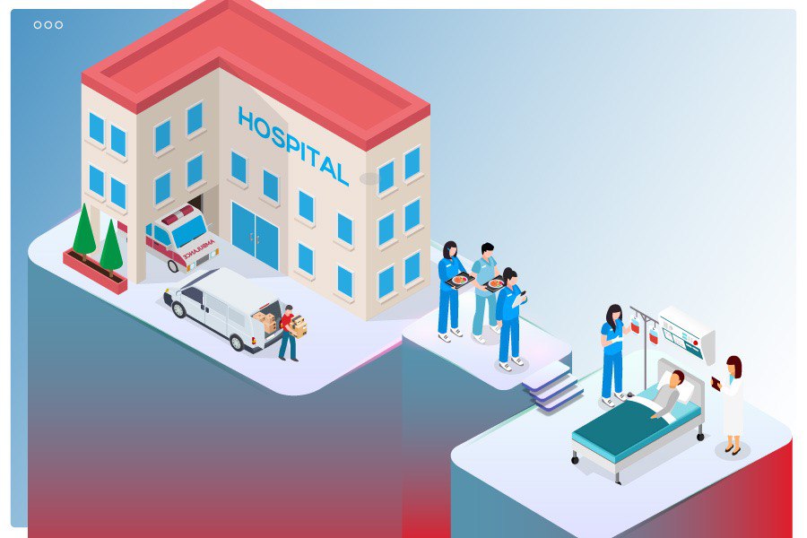 De la cocina a las camas, así se cocina en los hospitales (Especial)