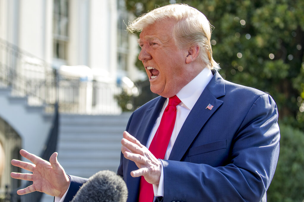 Donald Trump. AP