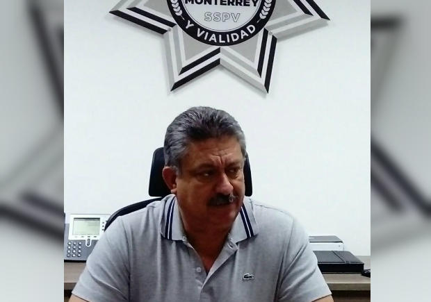 Eduardo Sánchez Quiroz, comisario general de Policía Monterrey. Foto: Especial.