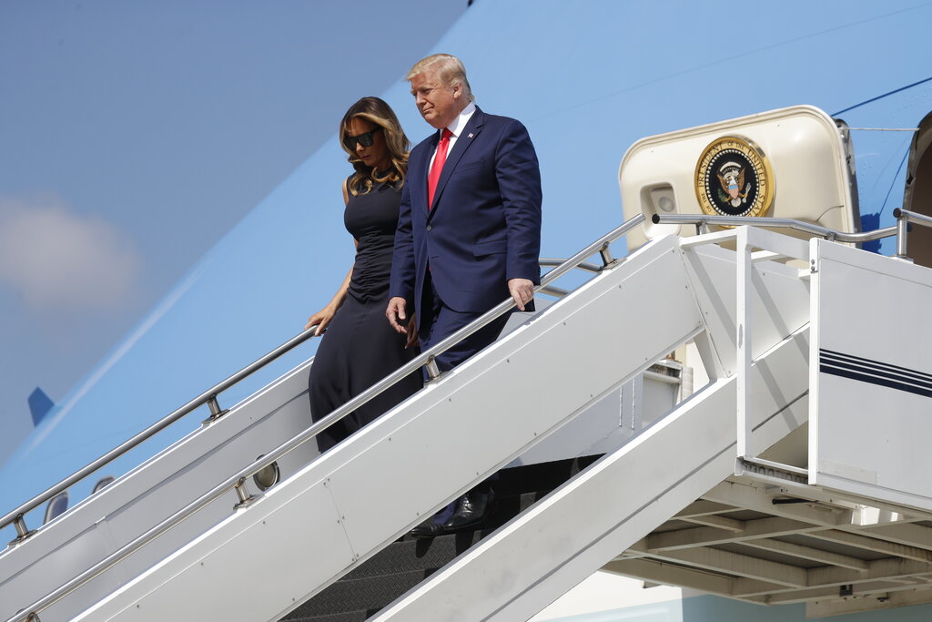 Se espera que a las 12:45 hora local, saldrán de Ohio, para dirigirse a El Paso, Texas. AP