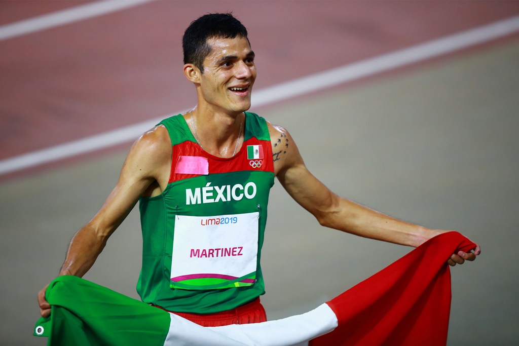 Fernando Daniel Martinez de Mexico, medalla de oro de la prueba de 5,000m masculino (Imago7)