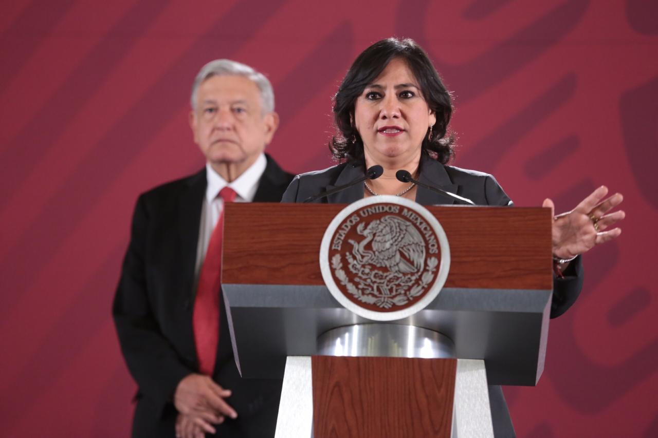 Irma Eréndira Sandoval Secretaria de la Función Pública (Foto: Jesús Quintanar)