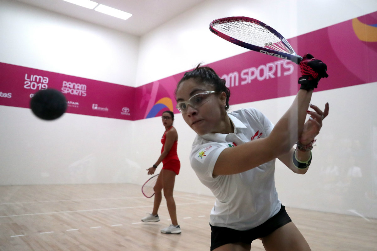 Paola Longoria, medallista de oro en Lima 2019 (Reuters)