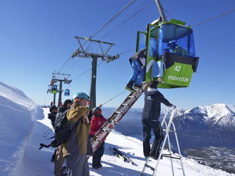 El teleférico tiene 2070 metros de largo. (EFE)