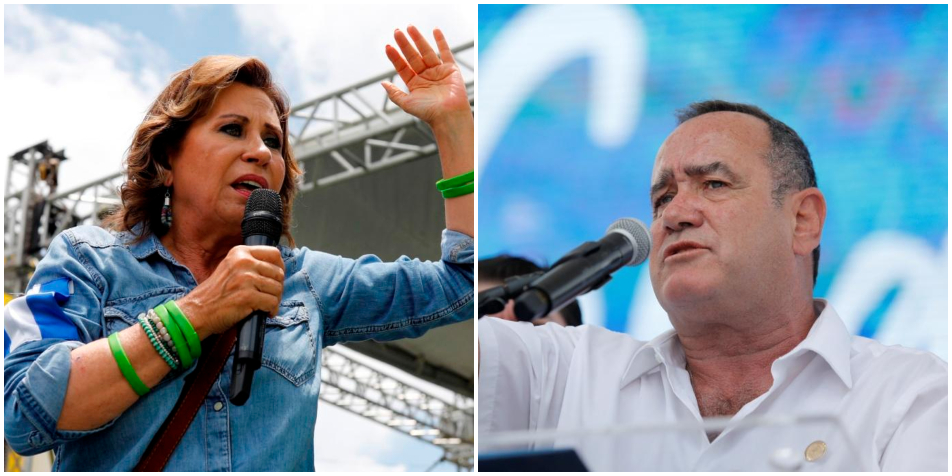 Alejandro Giammattei y Sandra Torres se disputan el balotaje por la presidencia de Guatemala. (Reuters)