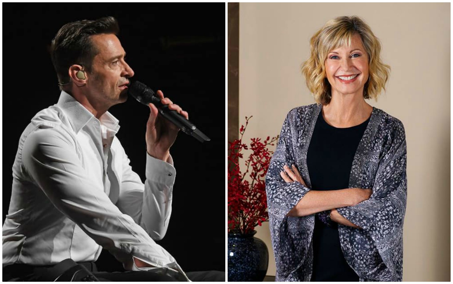 Hugh Jackman manda mensaje a Olivia Newton-John (Facebook).
