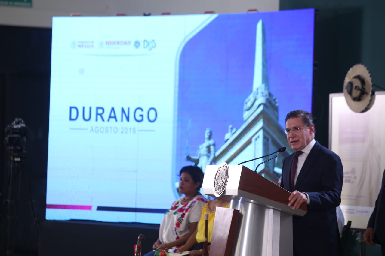 José Rosas Aispuro, Gobernador de Durango (Foto: Juan Carlos Bautista)