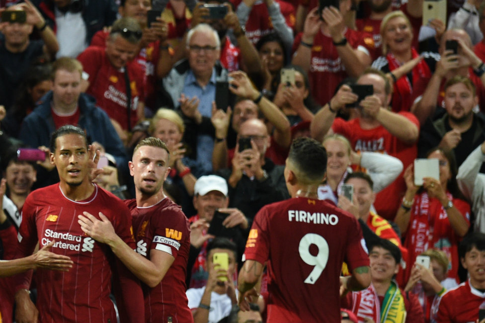 Liverpool goleó al Norwich City (AFP)