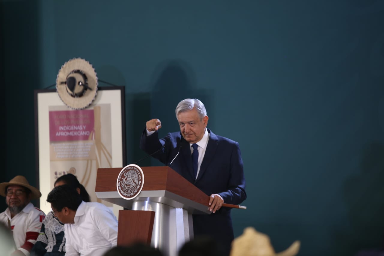 El Presiente declaró que ”No es mi fuerte la venganza pero no voy a ser tapadera de nadie”. (Foto: Juan Carlos Bautista)