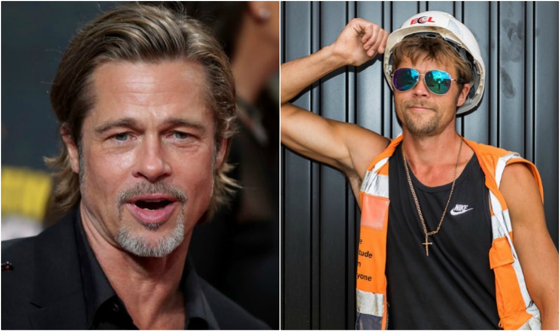 Nathan Meads asegura que lo confuden constantemente con el actor Brad Pitt (Especial).