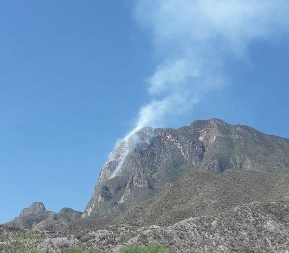 Cerro del Santo, en Rayones, NL. (Foto: Especial)