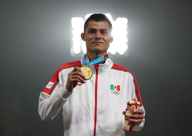 Fernando Martínez portará el lábaro en la clausura de los Juegos Panamericanos 2019 (Reuters)
