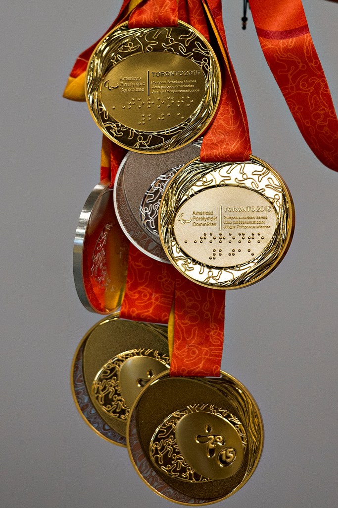 Medallas de los Juegos Parapanamericanos Toronto 2015 (Mexsport)