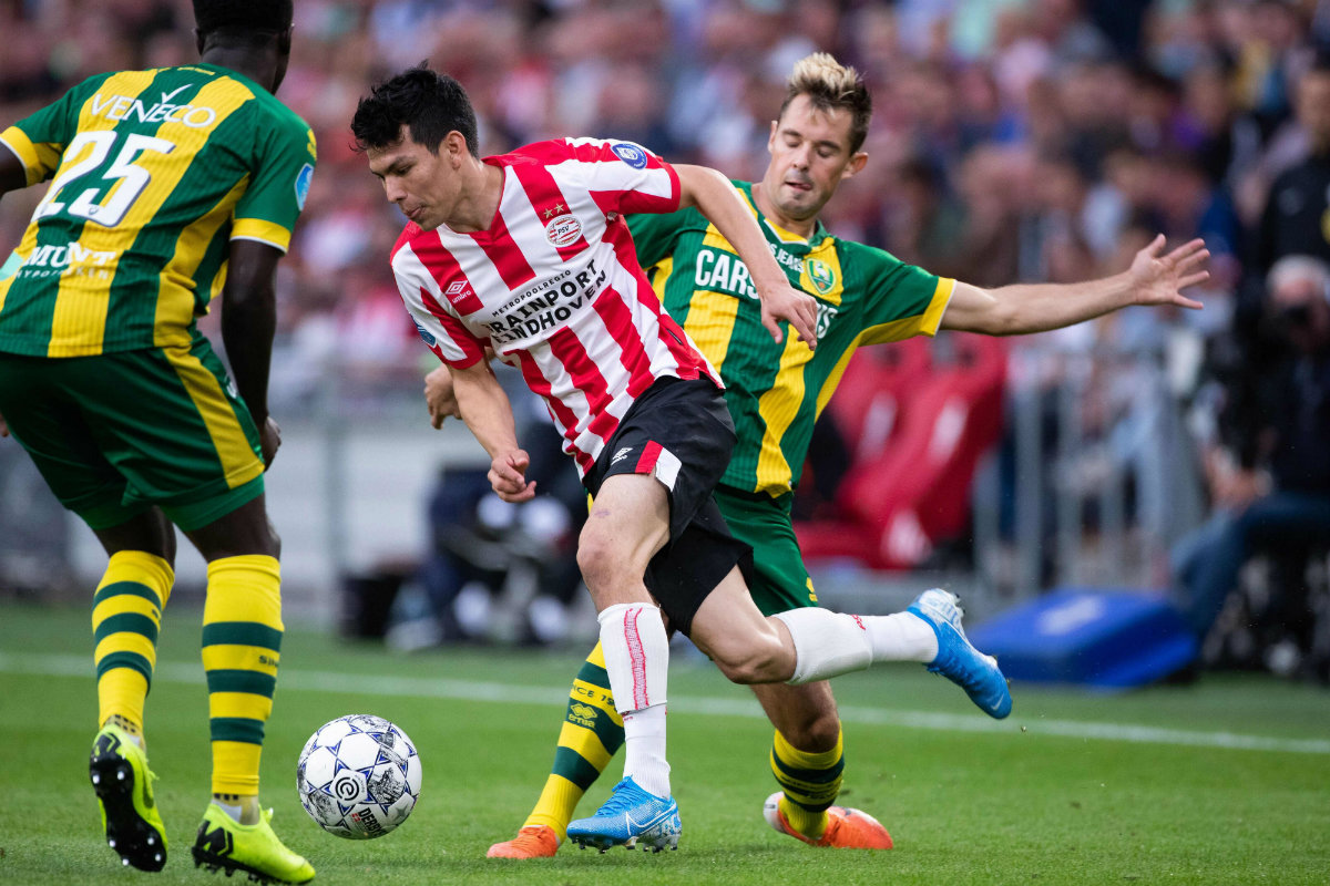 El PSV venció 3-1 al ADO Den Haag en la Eredivisie (AFP)