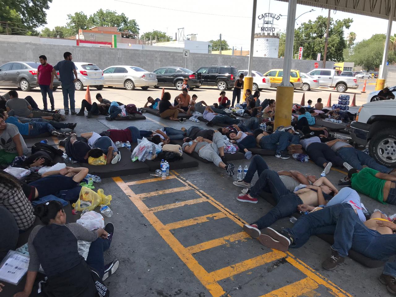 Migrantes deportados por Estados Unidos.