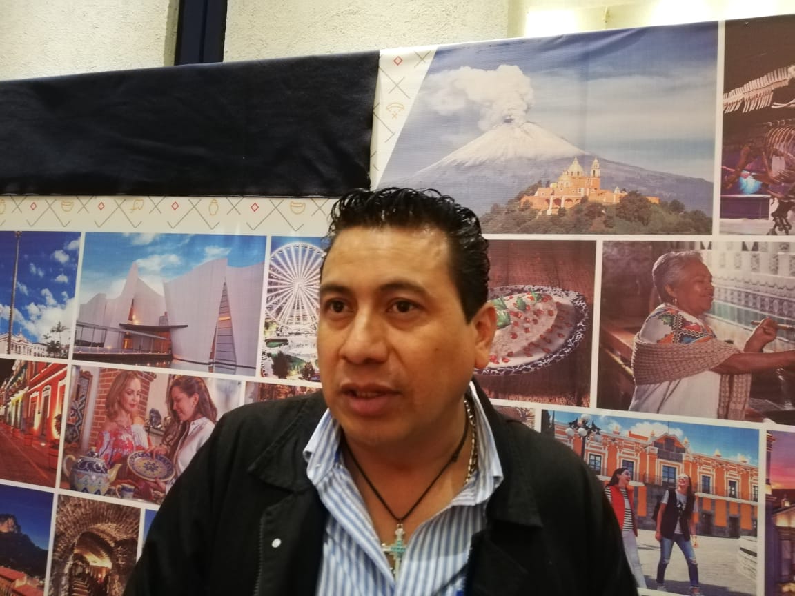 Presidente municipal de San Nicolás de los Ranchos, Rodolfo Meléndez Meneses. (Jaime Zambrano)