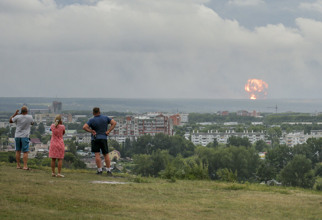 La explosión provocó una fuerte conmoción en Severodvinsk, una ciudad de 190 mil habitantes. AP