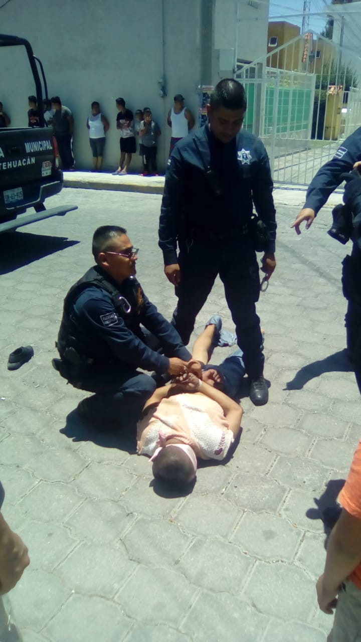 Frustran linchamiento en Tehuacán (Especial)