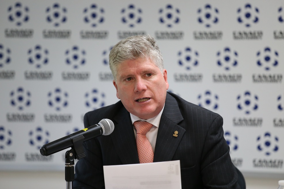 Gabriel Chapa Muñoz, presidente de la Canaco Monterrey. Foto: Jorge López.