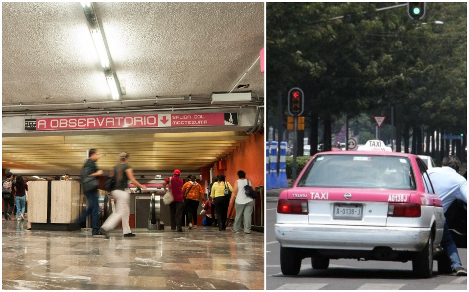 Un taxista que opera frente al Metro Aeropuerto es acusado de violar a sus clientes. (Cuartoscuro)
