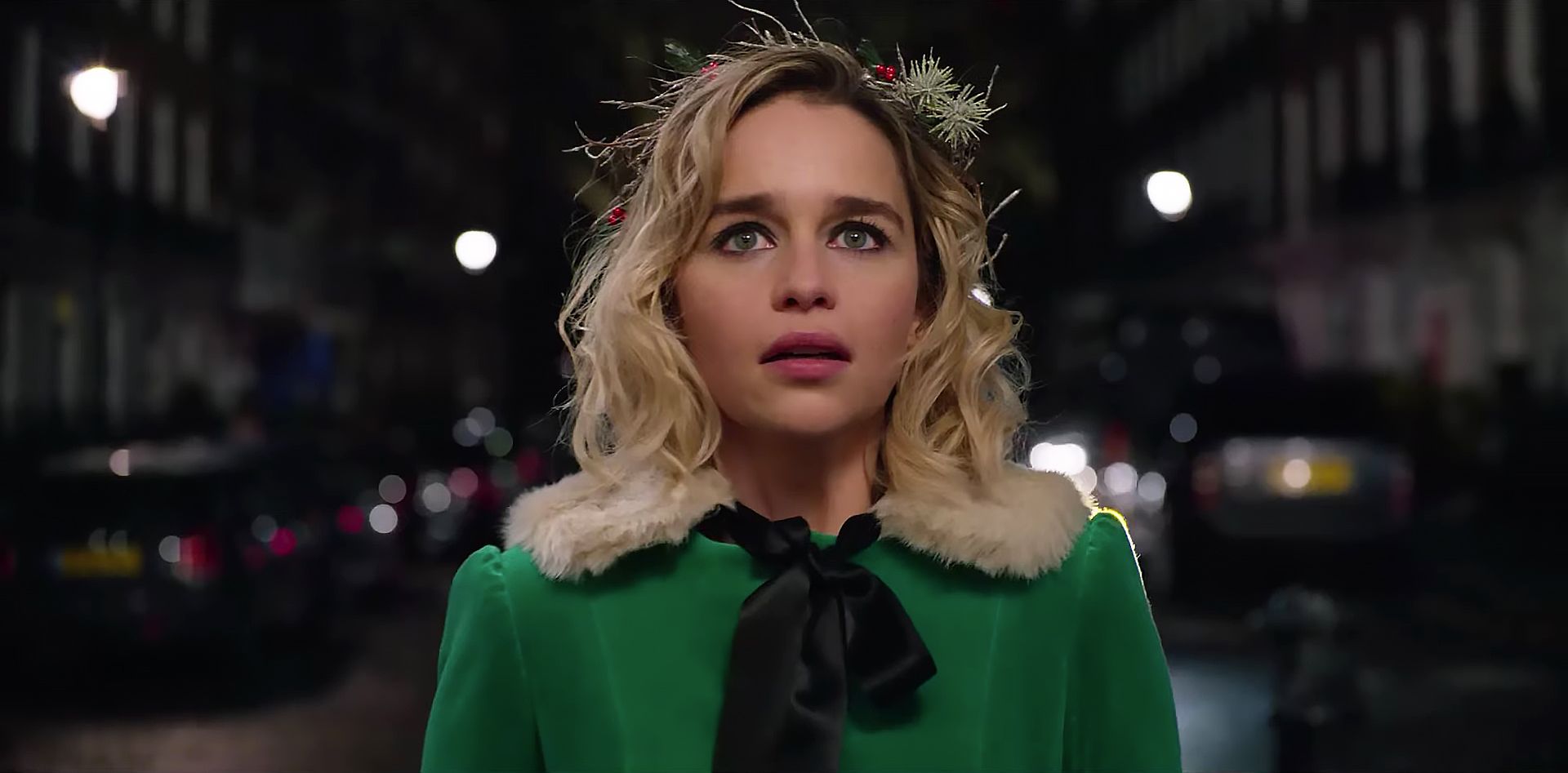 Emilia Clarke en 'Last Christmas'. (YouTube)