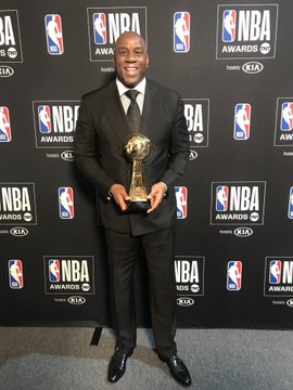 ‘Magic’ Johnson, ex basquetbolista profesional (Twitter @MagicJohnson)