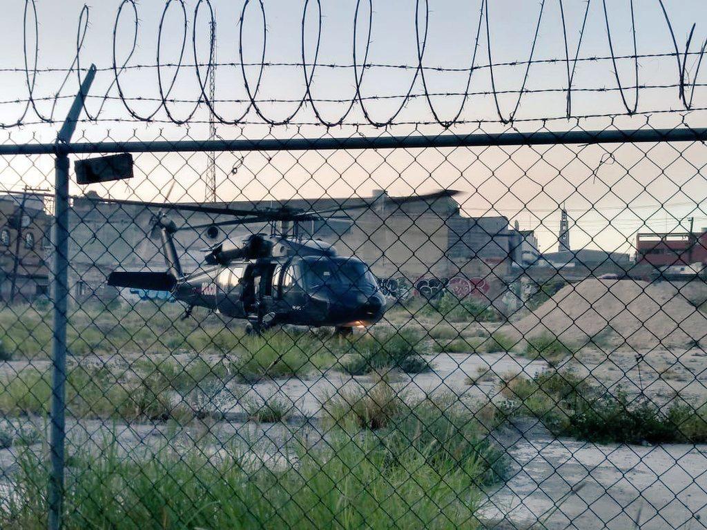Policía federal herido en enfrentamiento en Miguel Alemán, trasladado a hospital de Monterrey (Foto/CORTESÍA)