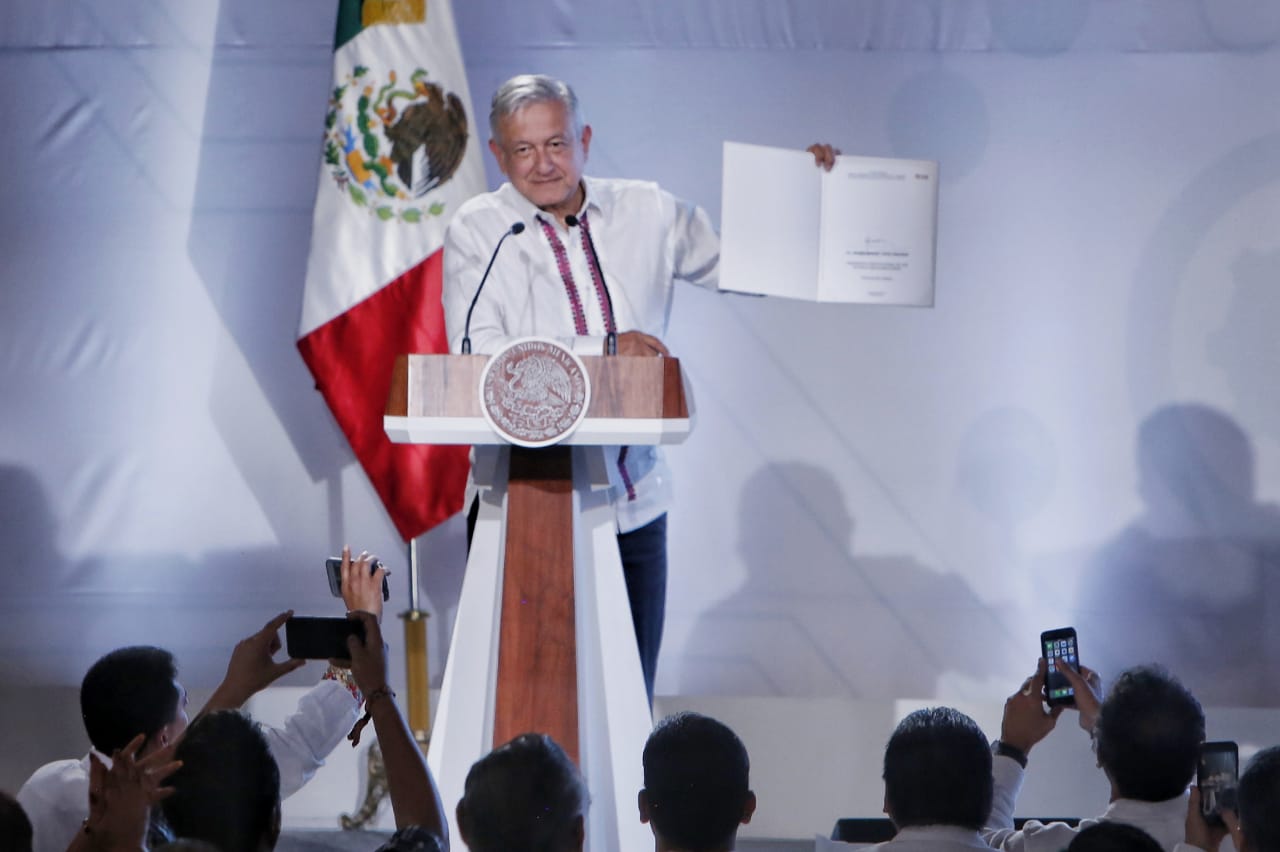 El presidente apuesta a que Estados Unidos aprobará el T-MEC en septiembre/Ariana Pérez.