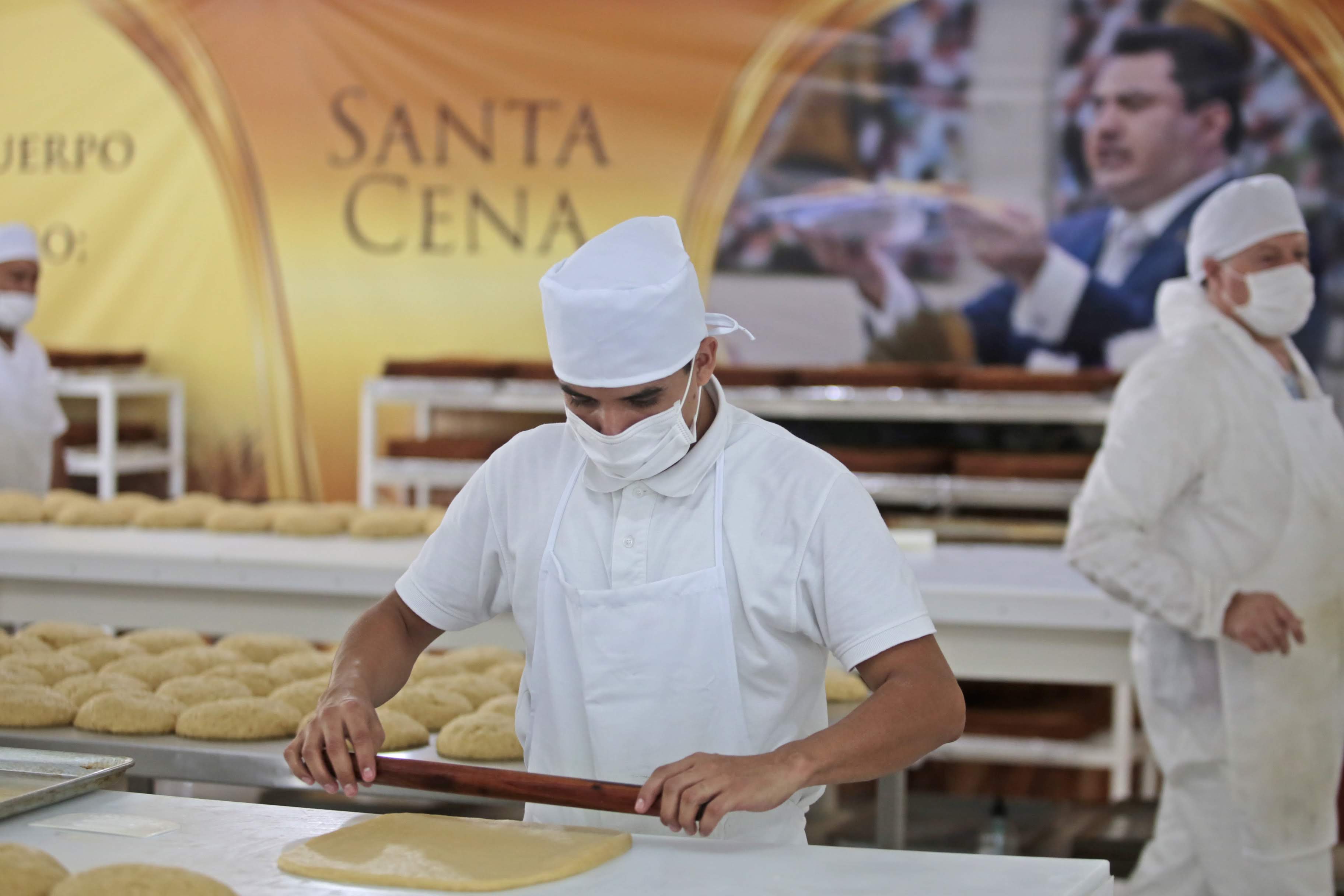 Se repartirán más de 700 mil piezas de pan hechas artesanalmente. (Fernando Carranza)
