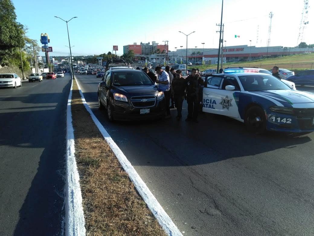 Vehículo asegurado.