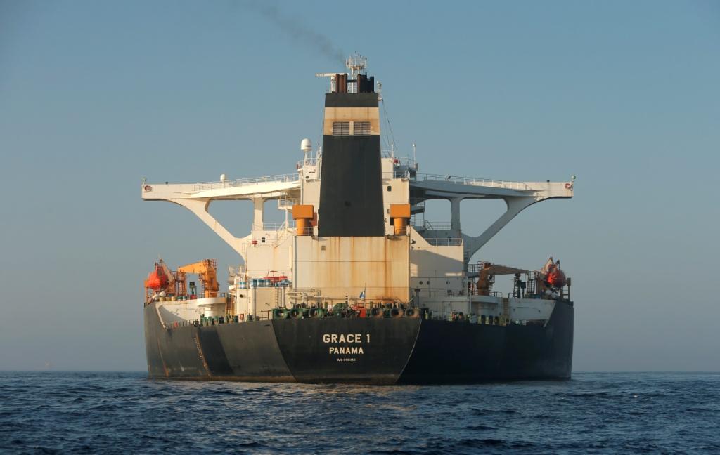 El buque petrolero 'Grace 1' fue detenido en el espacio marítimo del territorio británico el 4 de julio. (Reuters)