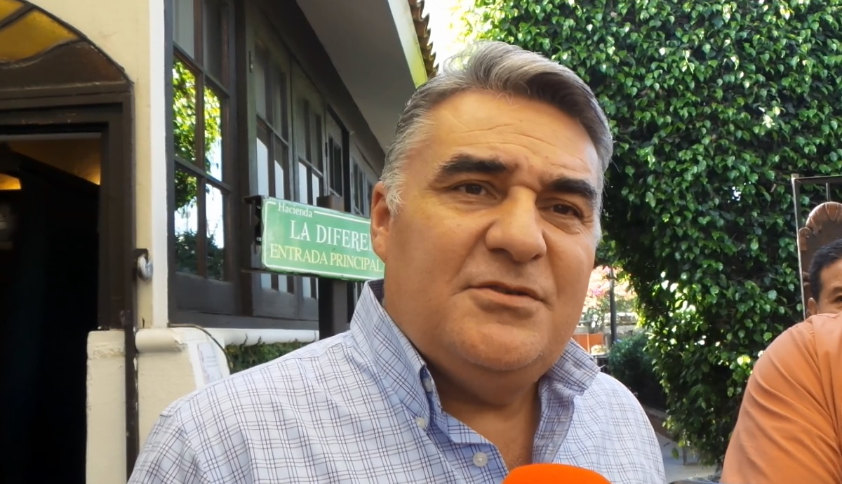 El delegado del Gobierno Federal en Baja California, Alejandro Ruiz Uribe. (Said Betanzos)