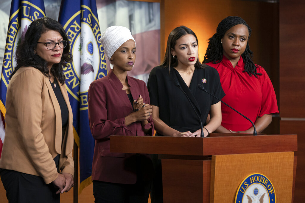 Esta mañana, Trump instó a Israel impedir la entrada de Omar y Rashida Tlaib. AP