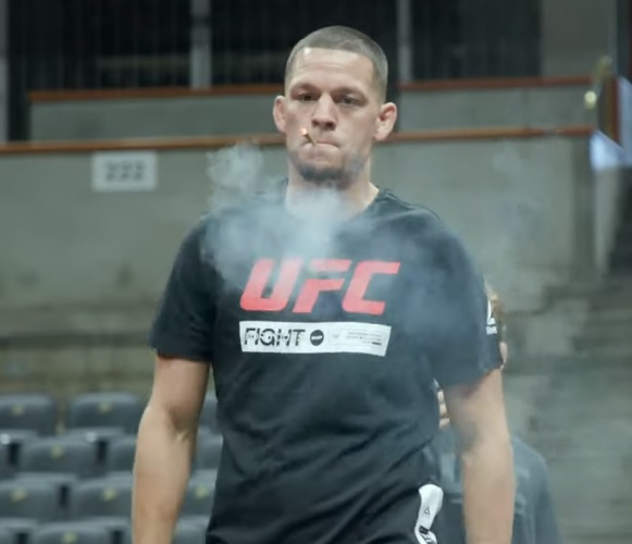 Nat Díaz fuma mariguana en su regreso a la UFC (Especial)