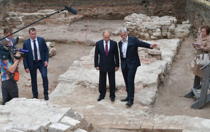 Las obras se realizaron en la parte del Kremlin más cercana al río Moscova. Sputnik
