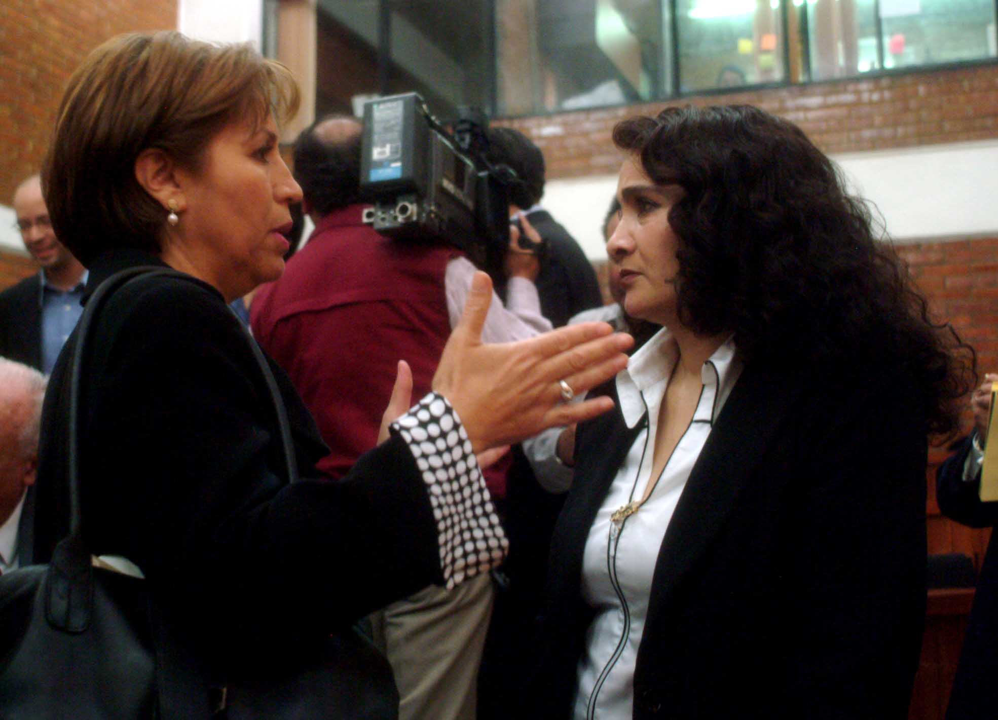 Rosario Robles y Dolores Padierna, un pleito que inició en 2004. (Cuartoscuro)