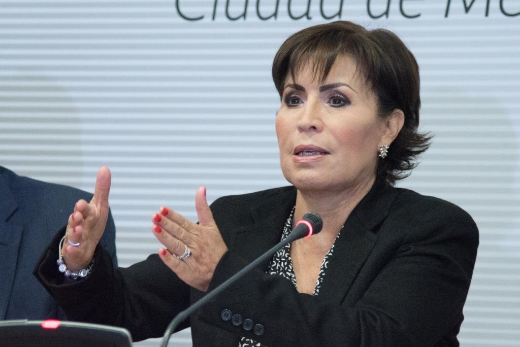 Rosario Robles fue vinculada a proceso y trasladada al penal femenil de Santa Martha. (Cuartoscuro)