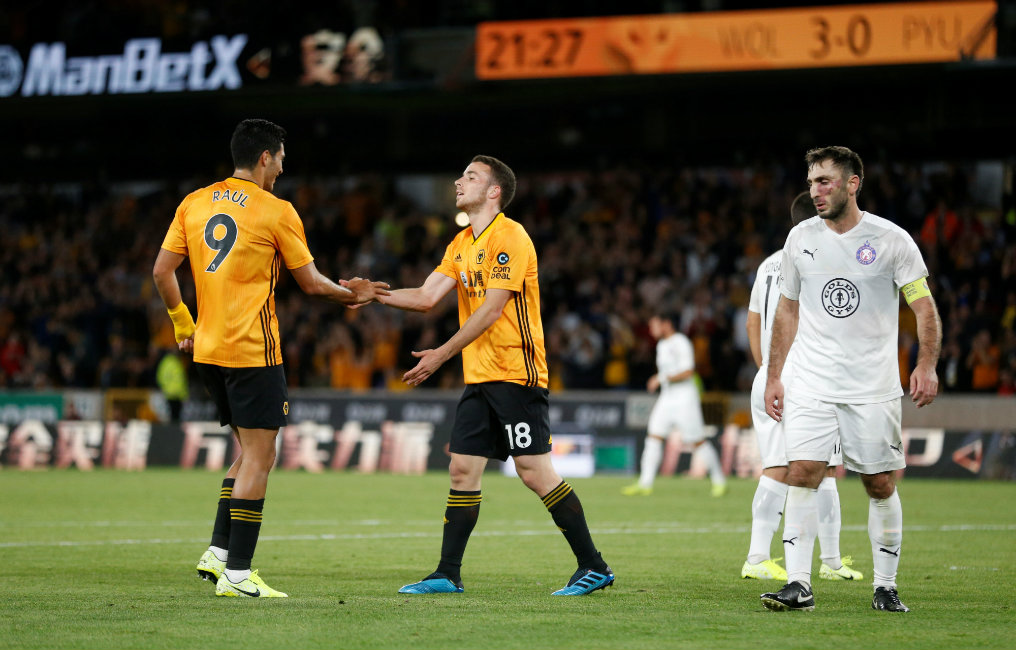 Wolverhampton superó al Pyunik en la Europa League (Reuters)