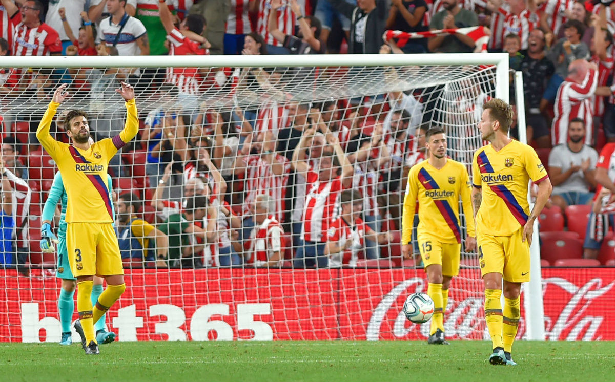 Sin Messi, Barcelona pierde ante el Athletic en arranque de La Liga ...