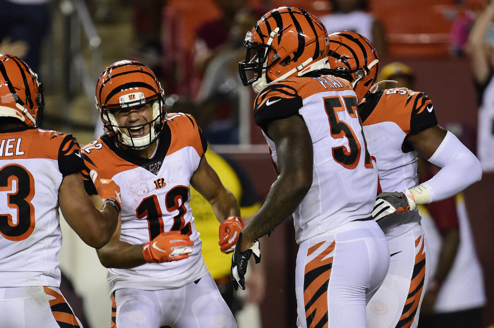 Bengals derrotaron a los Redskins en pretemporada (AFP)
