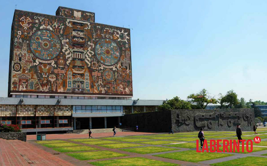 Biblioteca Central de Ciudad Universitaria. (Cortesía: UNAM)