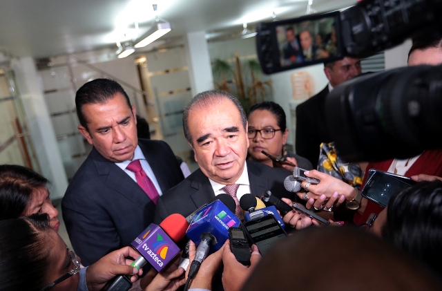 “Los asuntos no siempre los marcamos nosotros, sino las circunstancias”, dijo.  (TANIA CONTRERAS)
