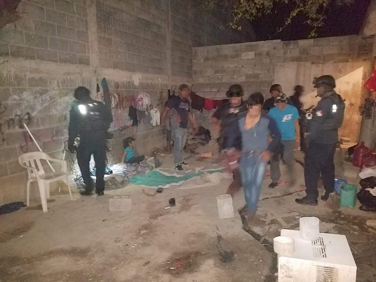 Entre los migrantes rescatados se encontraban 2 menores de edad y 5 mujeres (Foto/CORTESÍA)