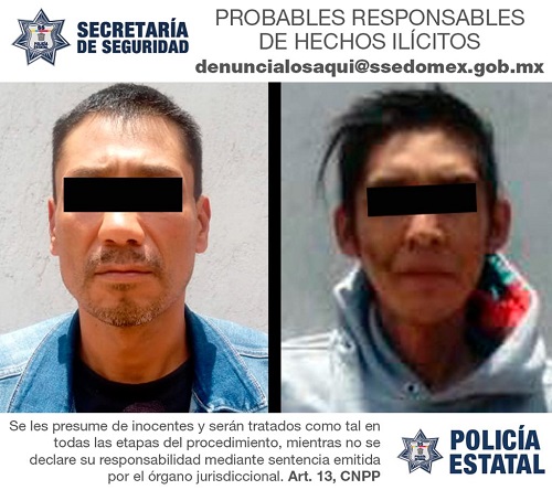 Presuntos responsables de hechos ilícitos. (Especial)