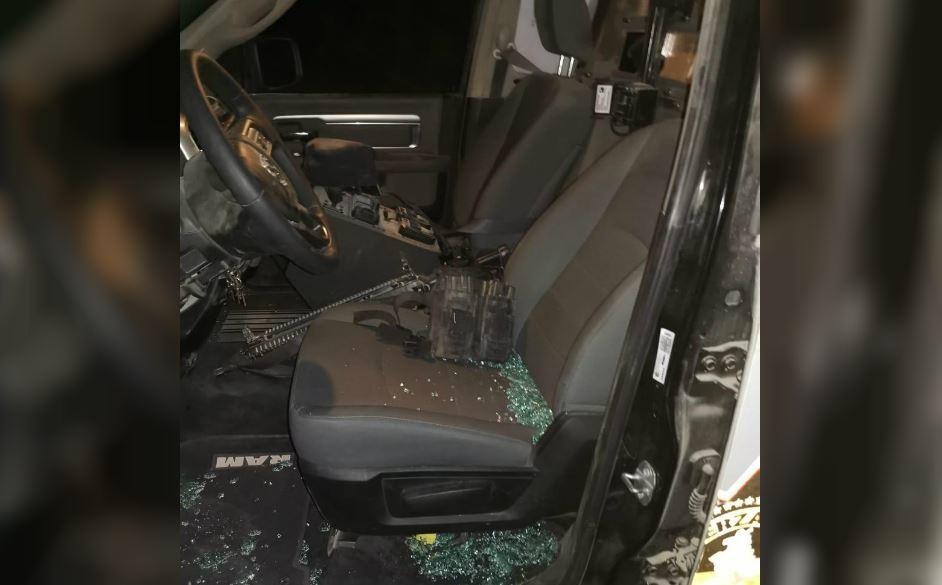 La agresión se registró durante la madrugada de este domingo, en la brecha La Ribereña en dirección a Nuevo Guerrero. Foto: Especial