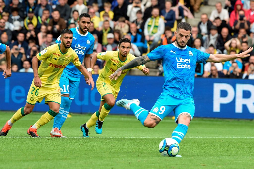Darío Benedetto falló un penal con el Marsella (AFP)